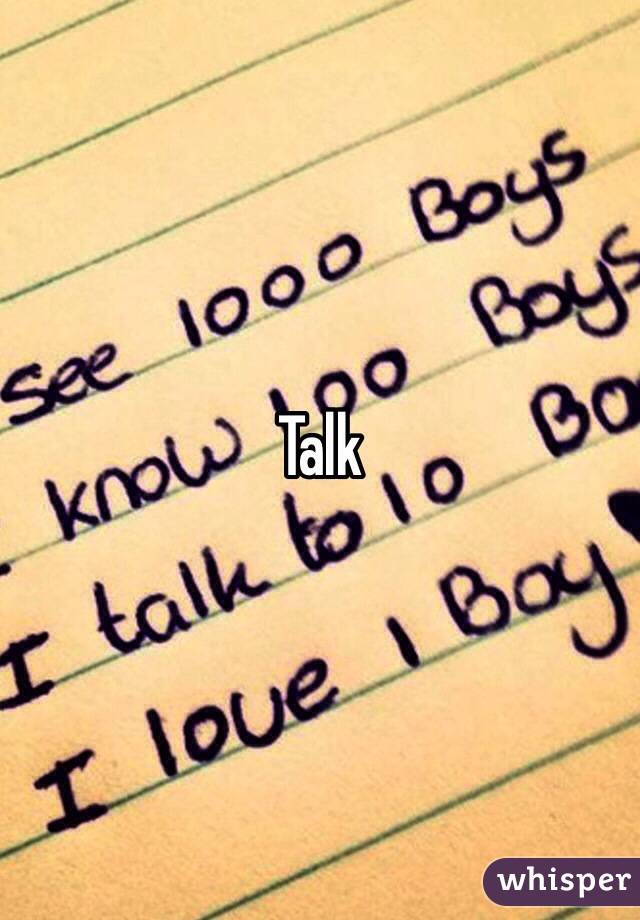 Talk