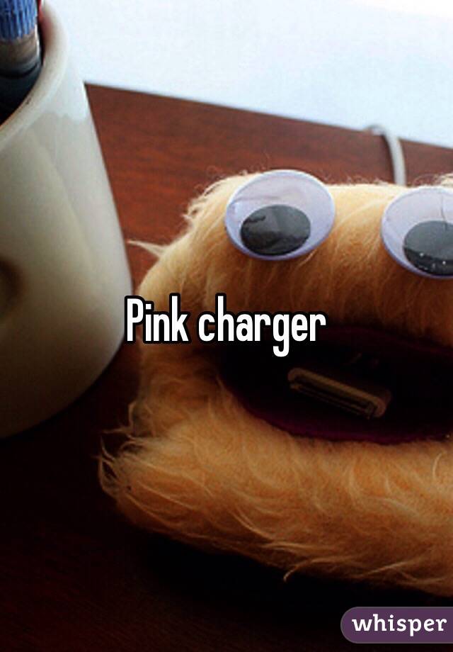 Pink charger