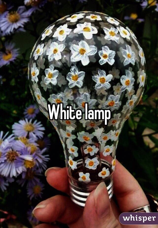 White lamp