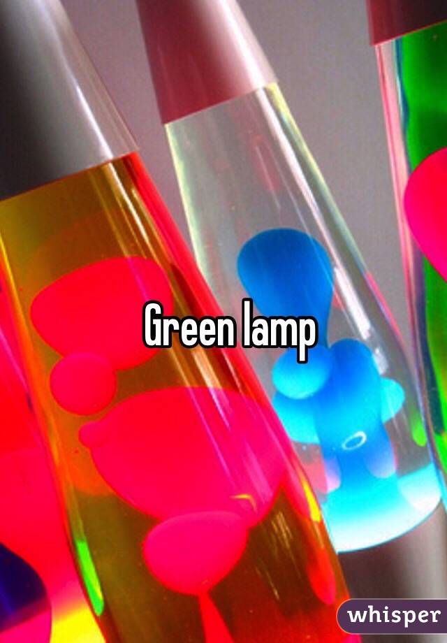 Green lamp