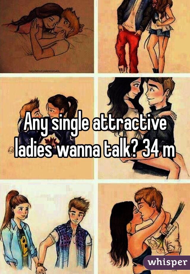 Any single attractive ladies wanna talk? 34 m
