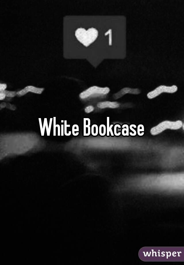 White Bookcase