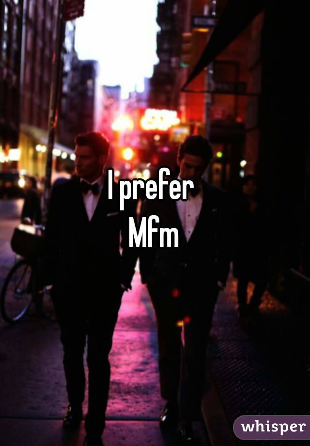 I prefer 
Mfm