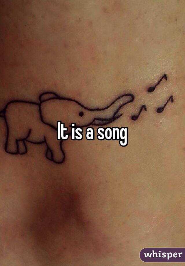 It is a song 