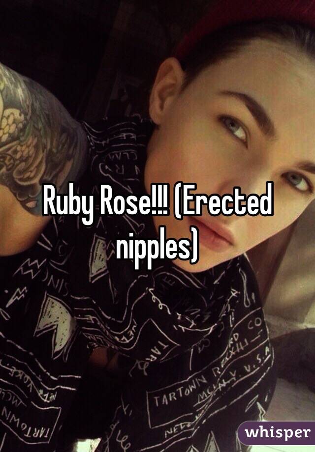 Ruby Rose Erected Nipples