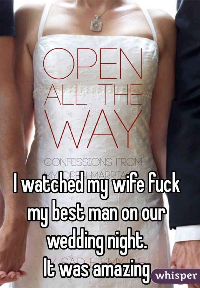 I watched my wife fuck my best man on our wedding night image photo