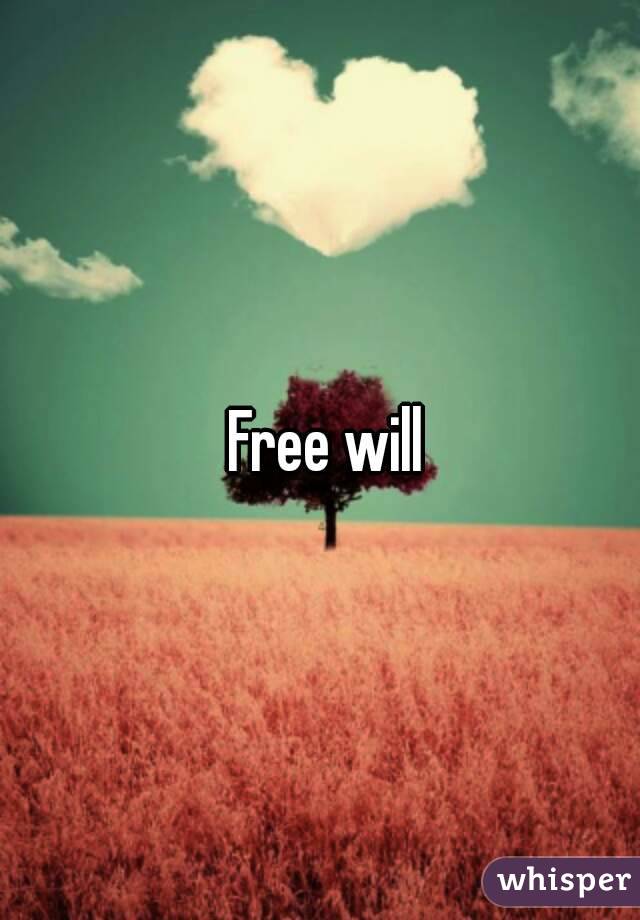  Free will