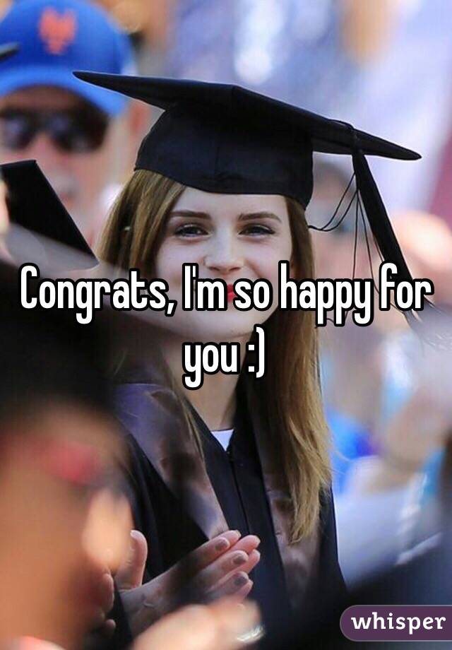 Congrats, I'm so happy for you :) 