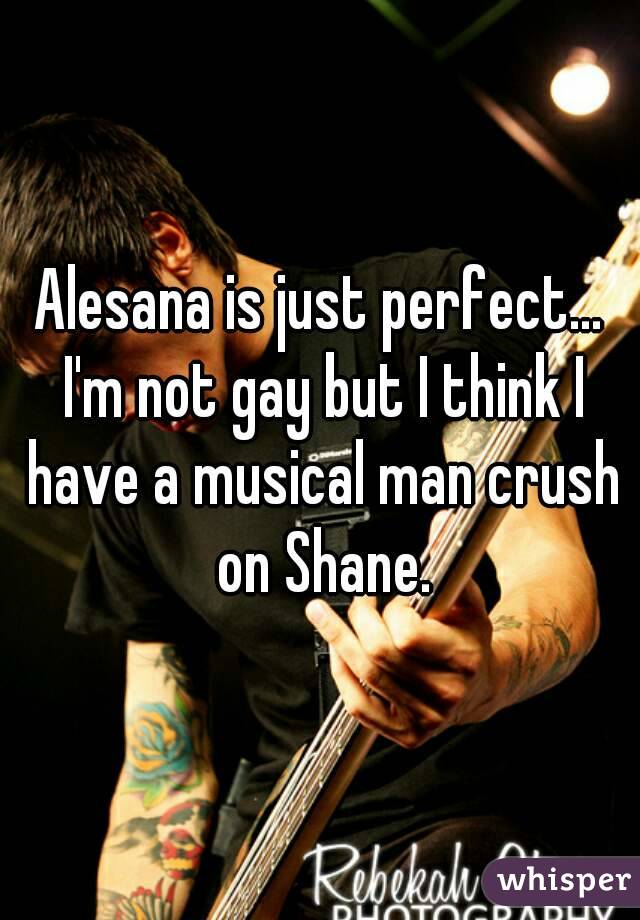 Alesana is just perfect... I'm not gay but I think I have a musical man crush on Shane.