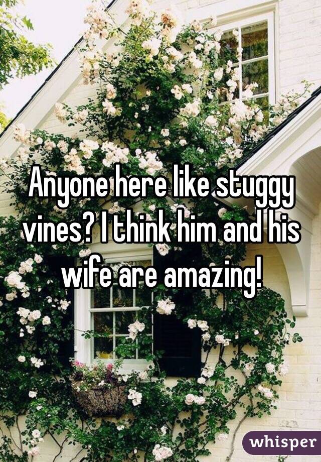 Anyone here like stuggy vines? I think him and his wife are amazing!