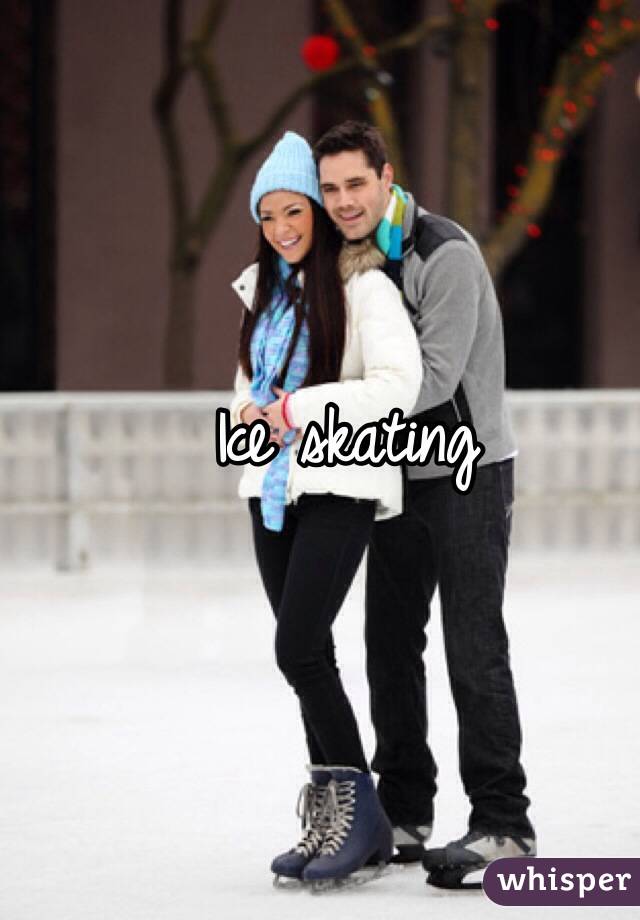 Ice skating 