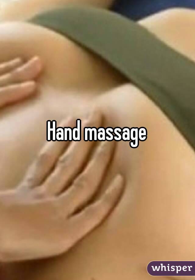 Hand massage