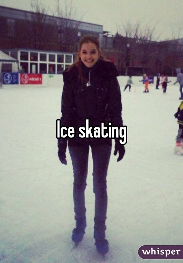 Ice skating