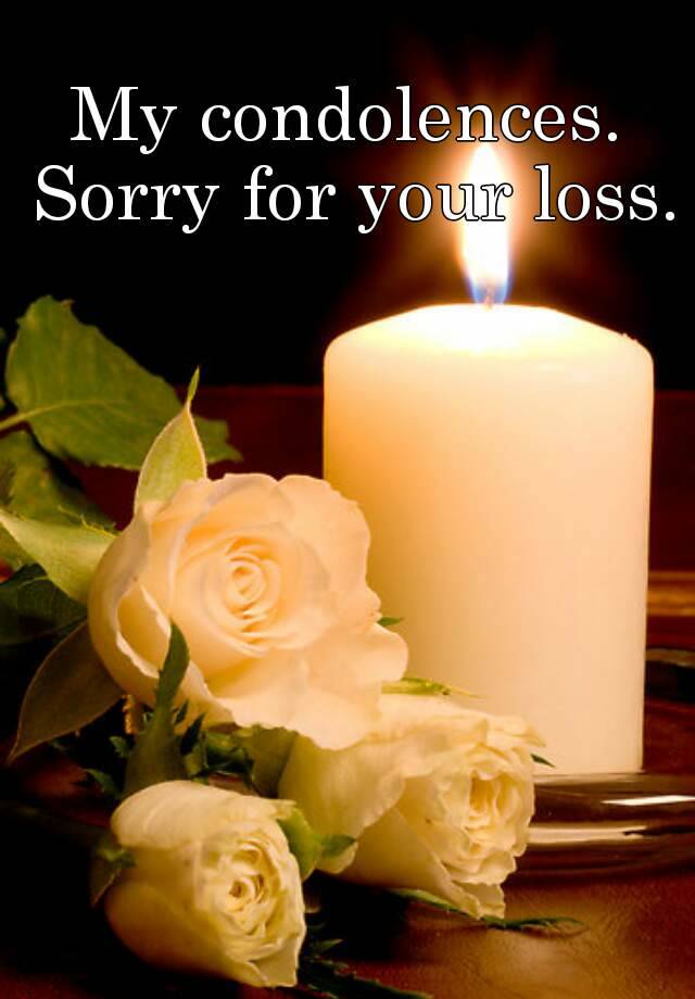 How To Say Sorry To Hear About Your Loss