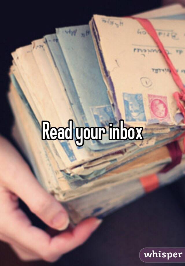 Read your inbox