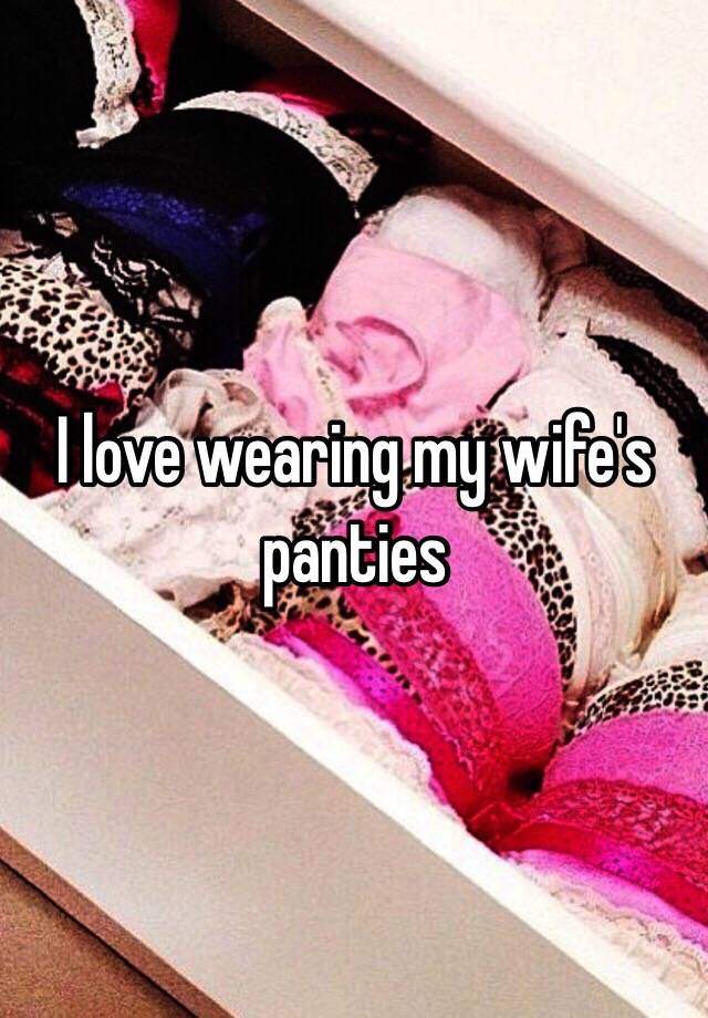 Wearing Wifes Panties 88