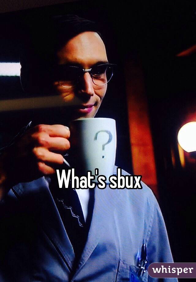 What's sbux 