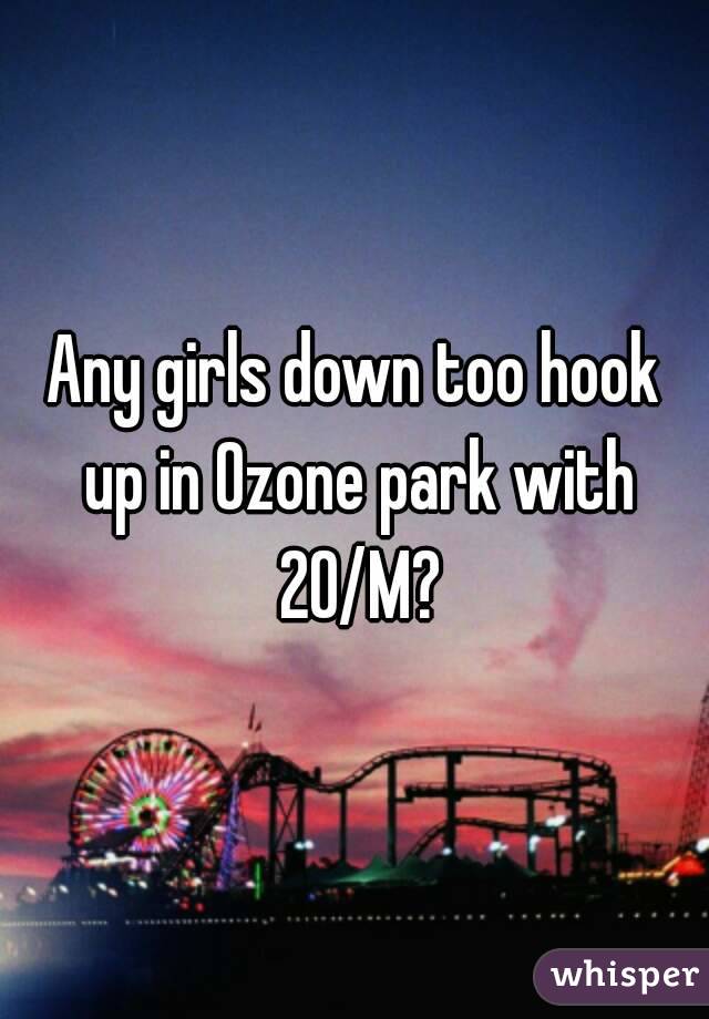 Any girls down too hook up in Ozone park with 20/M?