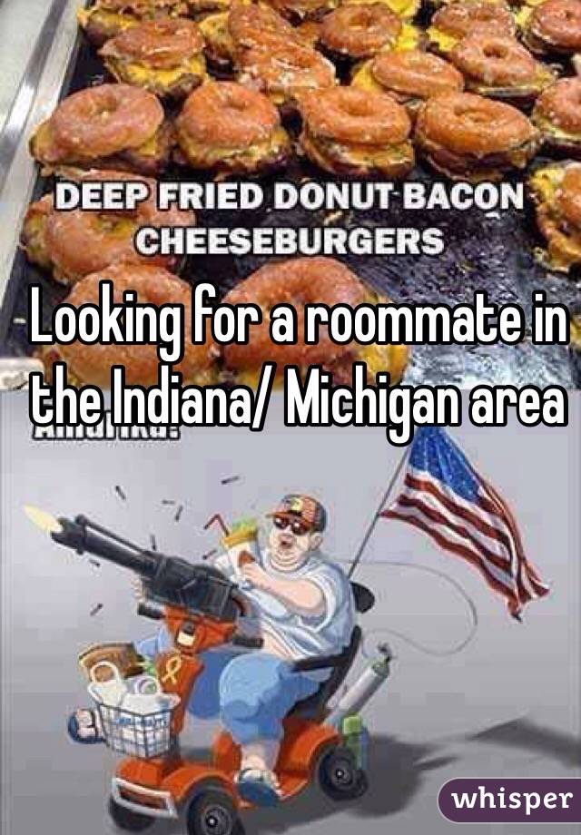 Looking for a roommate in the Indiana/ Michigan area