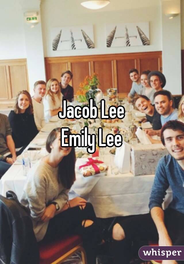 Jacob Lee
Emily Lee