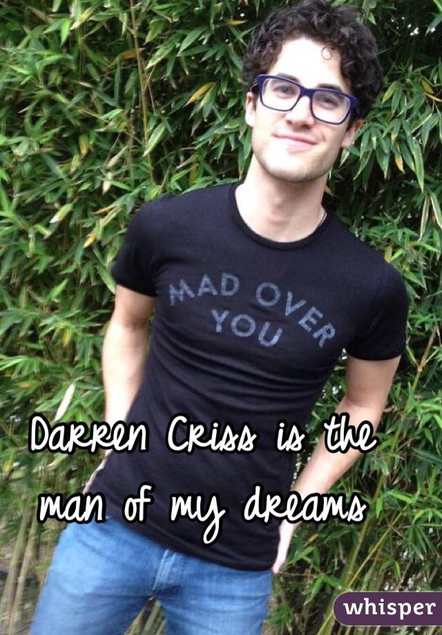 Darren Criss is the man of my dreams 