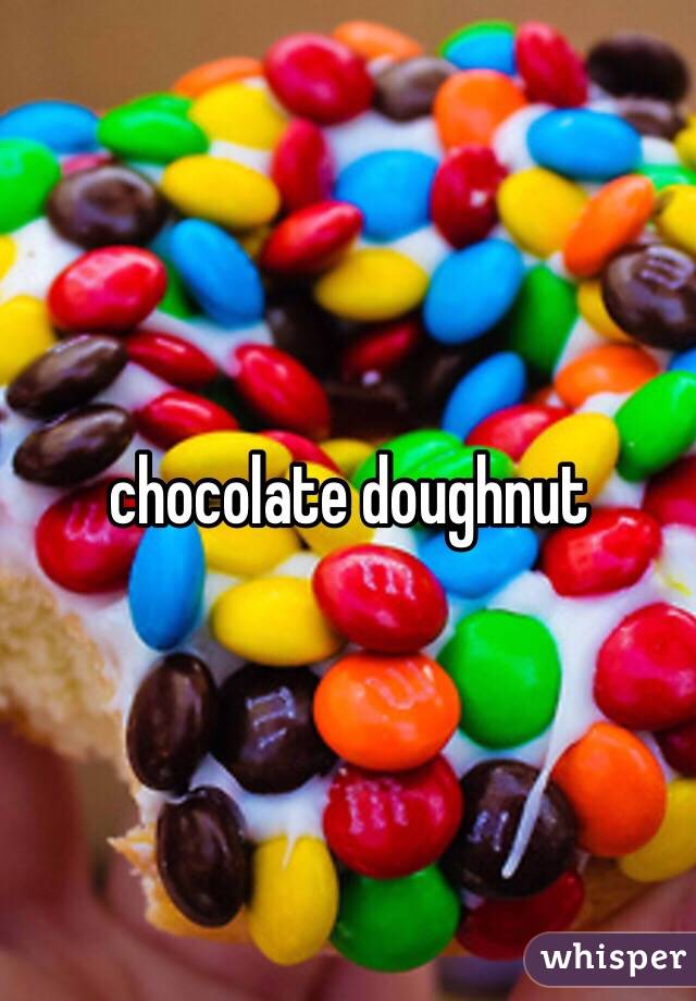 chocolate doughnut