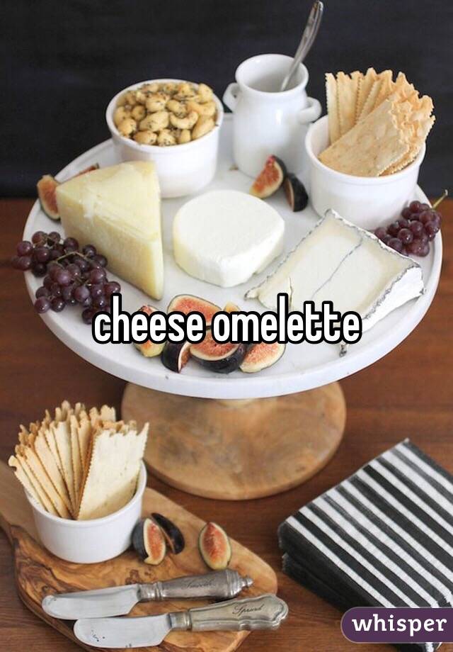 cheese omelette 