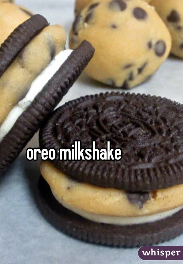 oreo milkshake