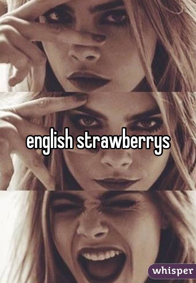 english strawberrys