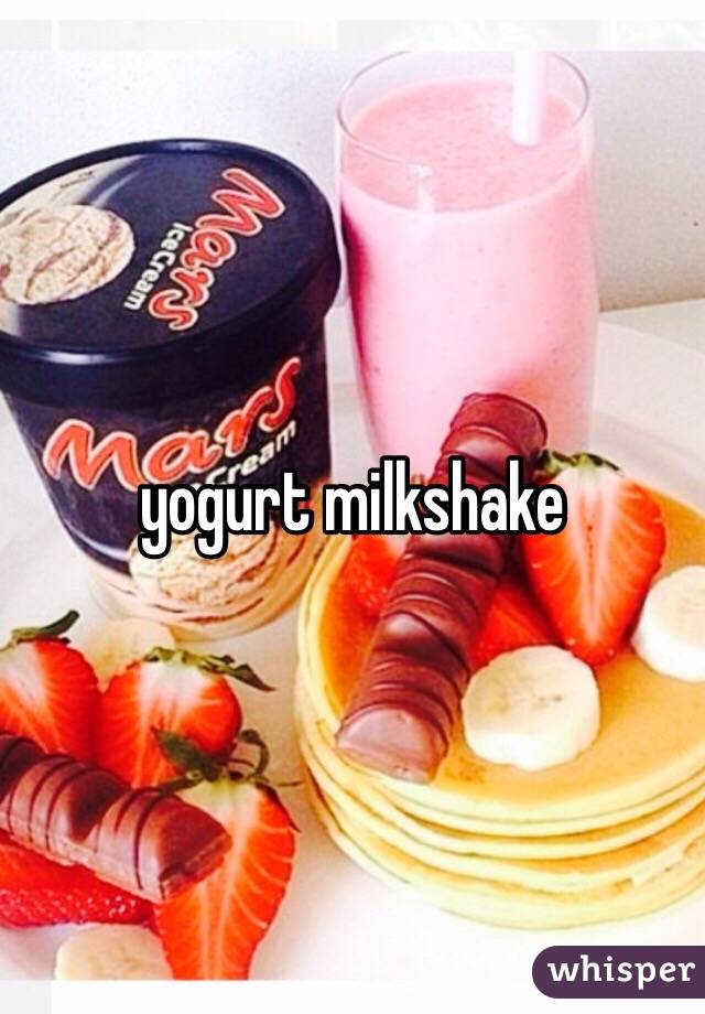 yogurt milkshake