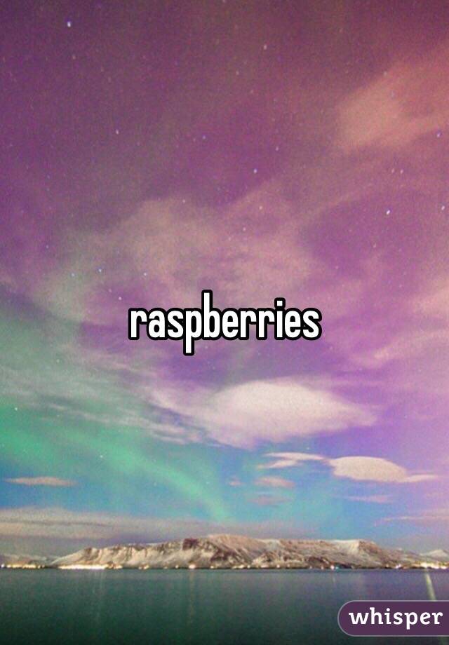 raspberries 