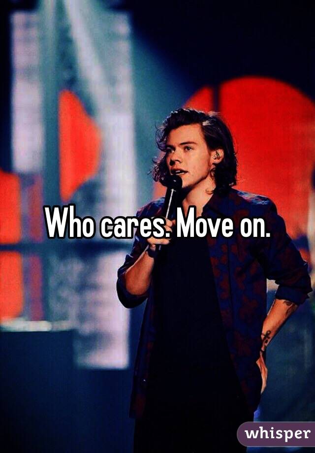 Who cares. Move on. 