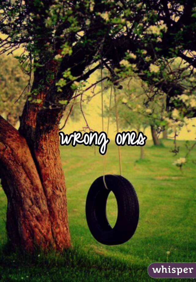  wrong ones