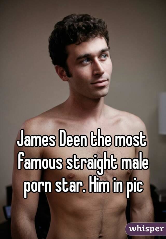 James Deen the most famous straight male porn star. Him in pic