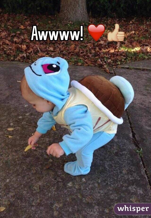 Awwww! ❤️👍🏼