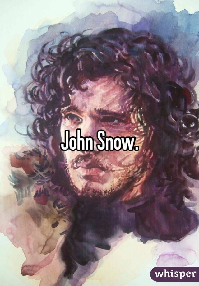 John Snow. 