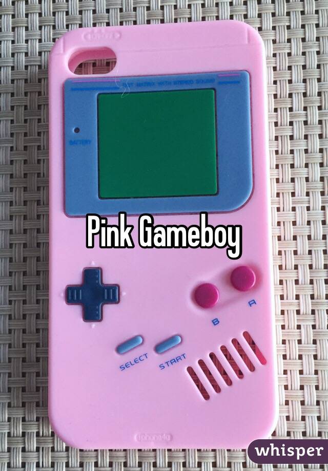  Pink Gameboy 