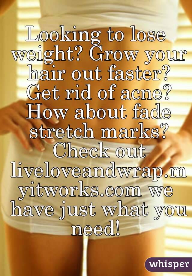 Lose Weight And Grow Hair