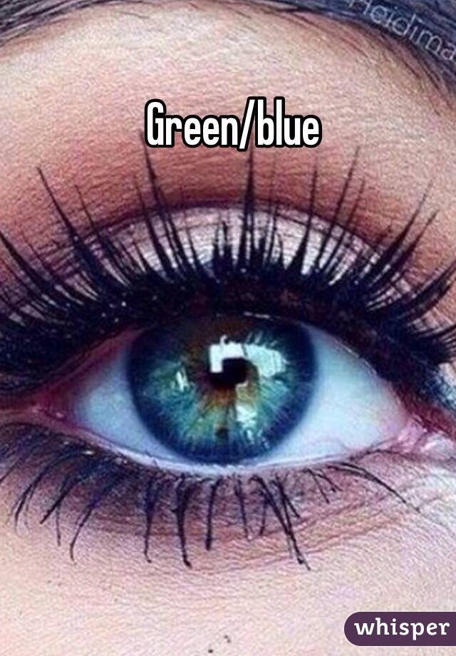 Green/blue
