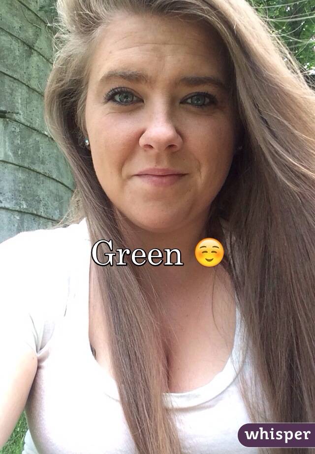 Green ☺️