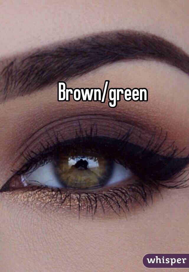 Brown/green