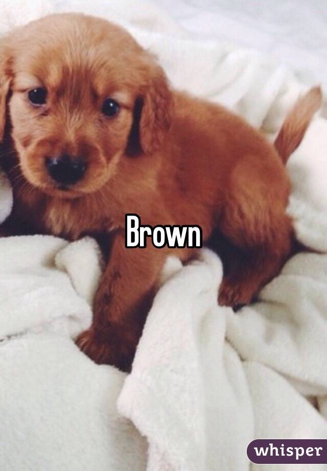 Brown
