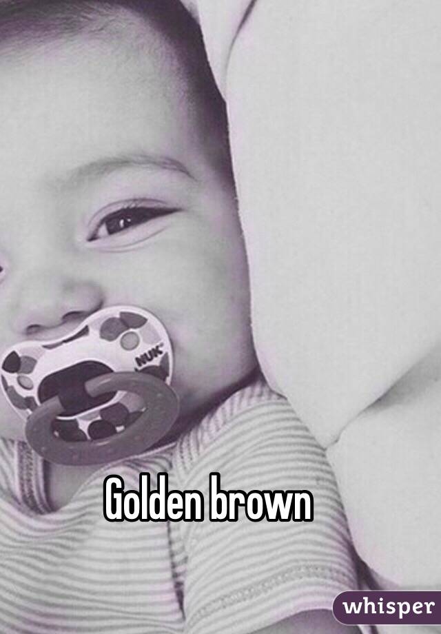 Golden brown 