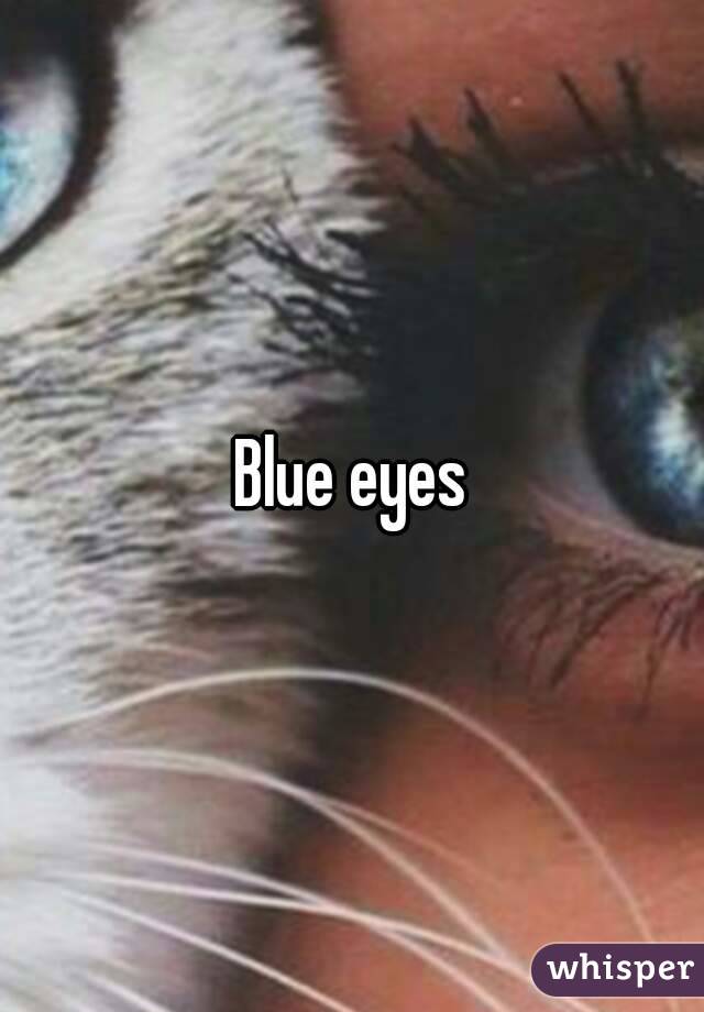 Blue eyes