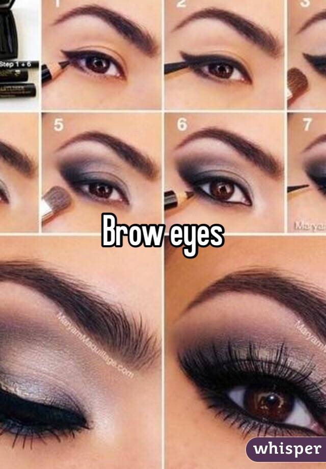 Brow eyes 