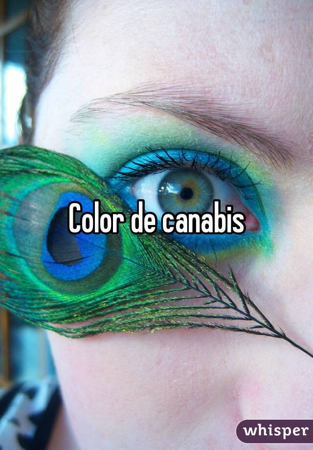 Color de canabis