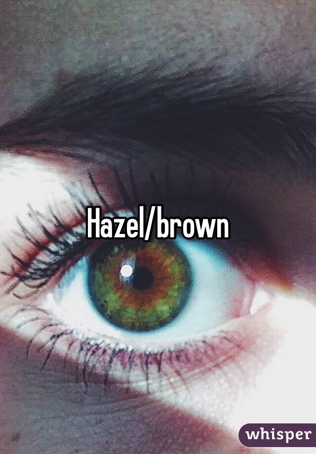 Hazel/brown