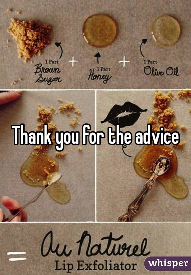 Thank you for the advice 