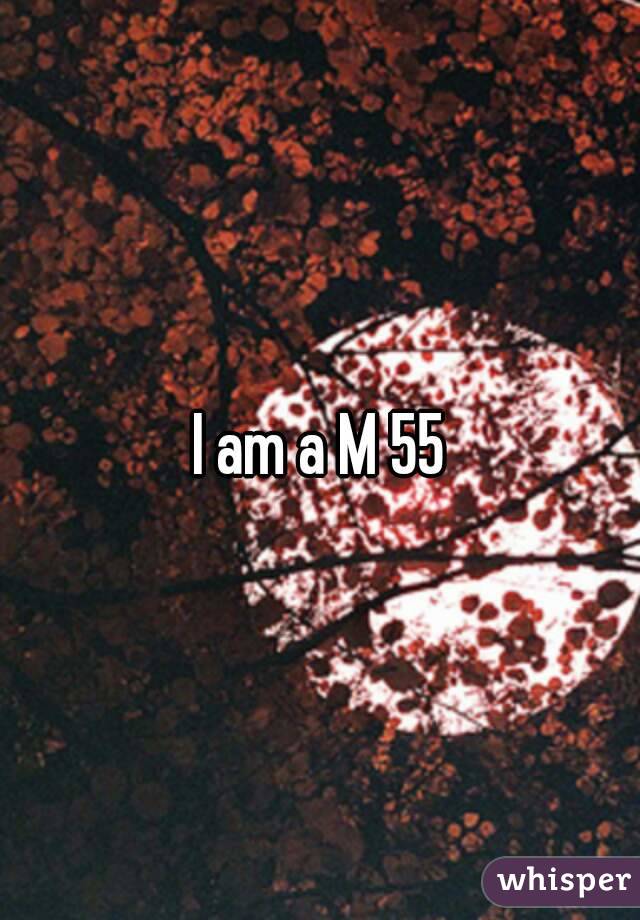 I am a M 55