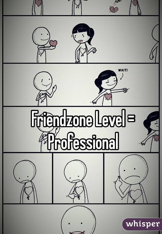 Friendzone Level = 
Professional 